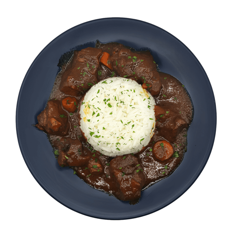 Tuscan Slow Cooked Braised Beef in Wine Sauce