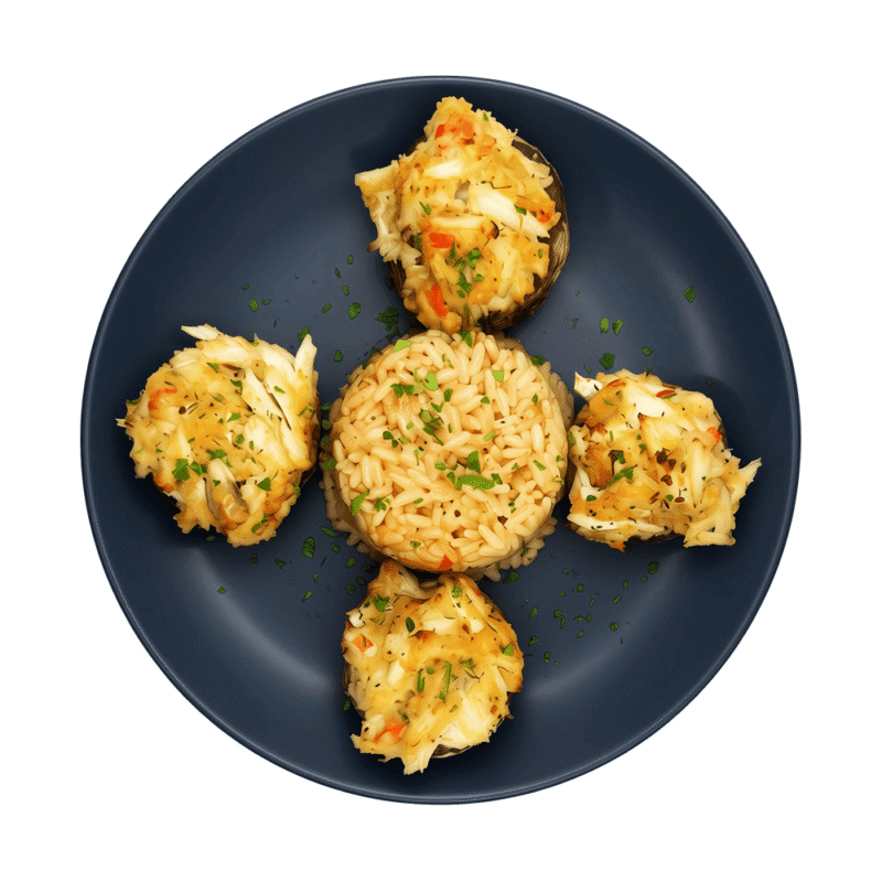 Crab Stuffed Mushrooms
