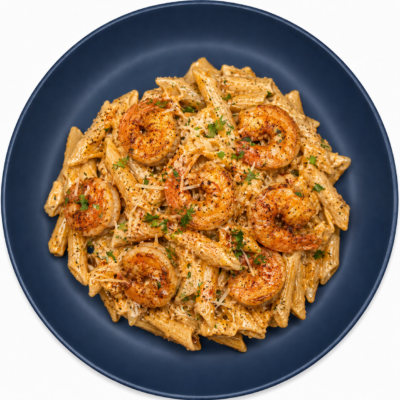 Creamy Cajun Shrimp Pasta